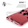 KW TPU Silicone Case Huawei Y7 2019 - World Map Transparent/Black (47659.05)