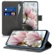 KW Wallet Case Huawei Mate 30 Lite - Magnolias Taupe / White / Blue Grey (50148.02)
