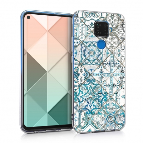 KW TPU Silicone Case Huawei Mate 30 Lite - Moroccan Vibes in Monochrome (50165.07)