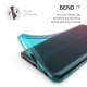 KW TPU Silicone Case Xiaomi Redmi 8A - Bicolor Design Dark Pink / Blue / Transparent (50852.01)