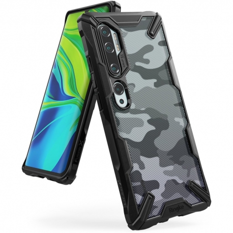Ringke Fusion-X Design Xiaomi Mi Note 10 - Camo Black