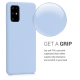 KW TPU Soft Flexible Rubber Samsung Galaxy S20 Plus - Light Blue Matte (51217.58)