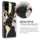 KW TPU Silicone Case Samsung Galaxy S20 Plus - World Map Travel - Black / Multicolor / Transparent (51218.02)