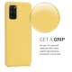 KW TPU Soft Flexible Rubber Samsung Galaxy S20 - Yellow Matte (51217.49)