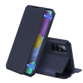 DuxDucis Skin X Bookcase Samsung Galaxy A51 - Blue