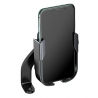 Baseus adjustable phone bike mount holder for handlebar and mirror - Black (SUKJA-01)