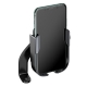 Baseus adjustable phone bike mount holder for handlebar and mirror - Black (SUKJA-01)