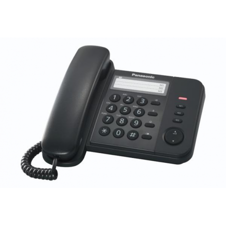 Panasonic Corded Phone KX-TS520 Black