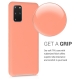 KW TPU Soft Flexible Rubber Samsung Galaxy S20 Plus - Coral Matte (51217.56)