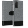 KW Wallet Case Samsung Galaxy S20 - Grey / Black (51957.22)