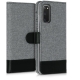 KW Wallet Case Samsung Galaxy S20 - Grey / Black (51957.22)