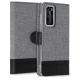 KW Wallet Case Huawei P40 - Grey / Black (51495.22)