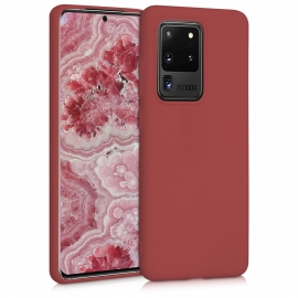 KW TPU Silicone Case Samsung Galaxy S20 Ultra - Maroon Red (51225.160)