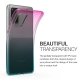 KW TPU Silicone Case Samsung Galaxy S20 Plus - Bicolor Design, Dark Pink / Blue / Transparent (52279.01)