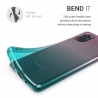 KW TPU Silicone Case Samsung Galaxy S20 Plus - Bicolor Design, Dark Pink / Blue / Transparent (52279.01)