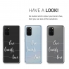 KW TPU Silicone Case Samsung Galaxy S20 Plus - Live, Laugh, Love White / Transparent (51218.05)