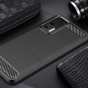 OEM Carbon Case Flexible Cover TPU Huawei P40 Pro - Black