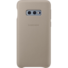 Samsung Leather Cover Galaxy S10E - Grey (EF-VG970LJEGWW)
