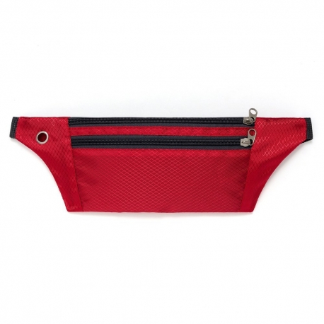OEM Ultimate Running Belt with headphone outlet - Red