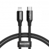 Baseus Yiven Type-C to Lightning Cable 2A 2m - Black (CATLYW-D01)