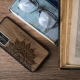 KW Wooden Case Huawei P40 - Rising Sun Dark Brown (52351.01)