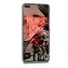 KW Crystal TPU Case Huawei P40 - Travel Outline Rose Gold / Transparent (50894.03)
